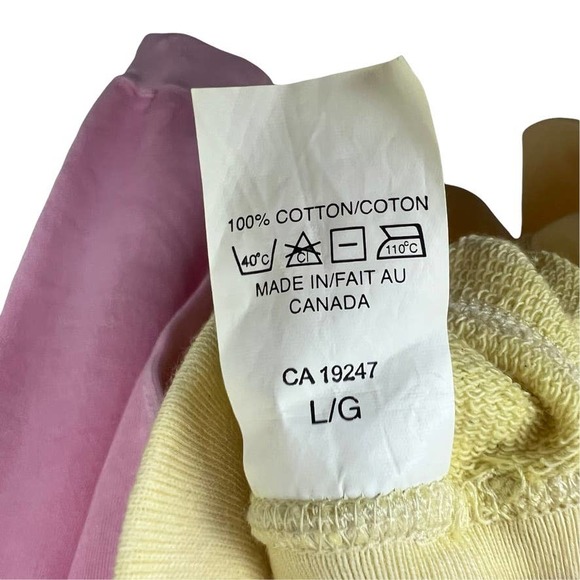 Lot, Stock & Barrel Dip Dyed Crewneck Sweatshirt Size Large - Picture 10 of 13